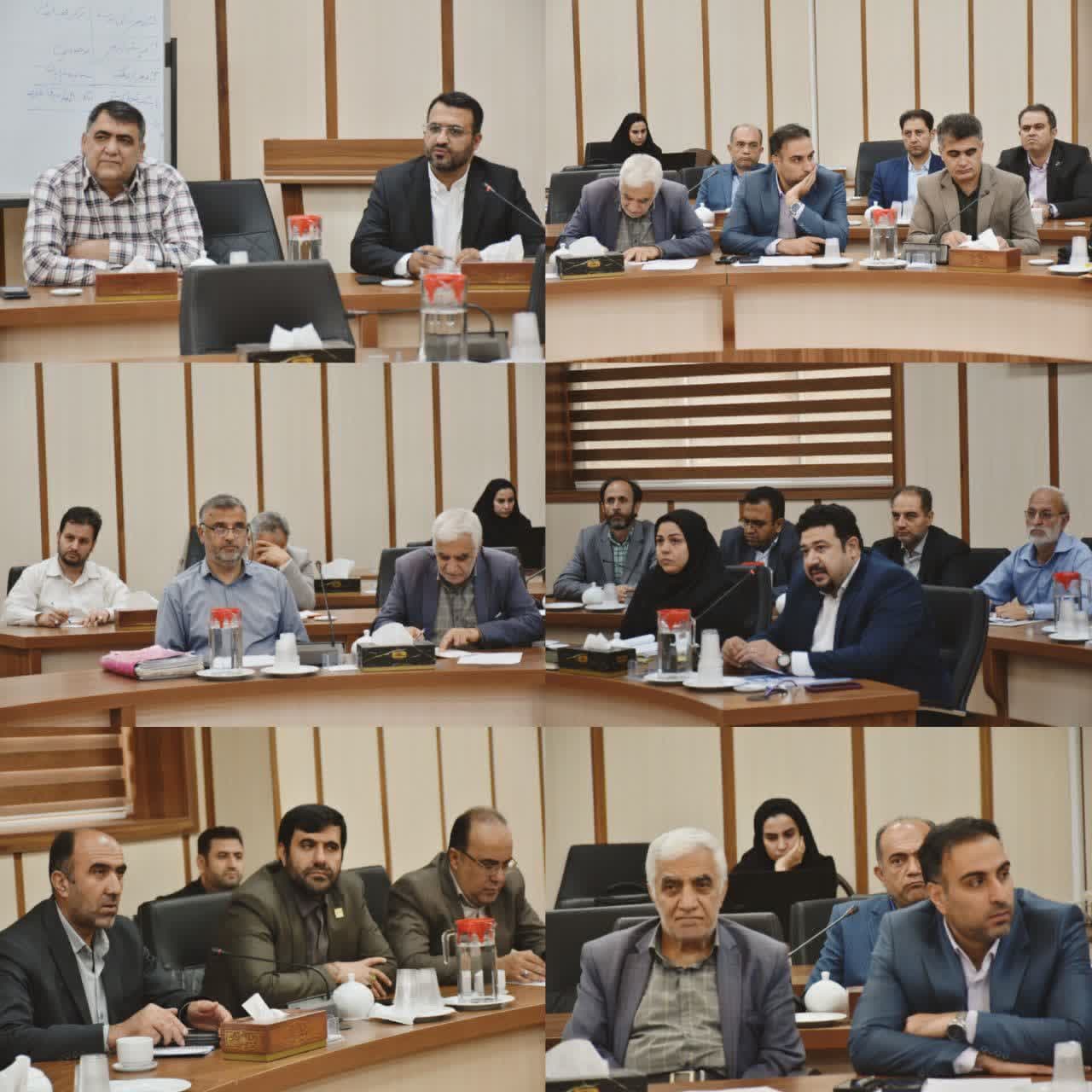  دومین جلسه کارگروه امور زیربنایی،توسعه روستایی، عشایری، آمایش سرزمین و محیط‌زیست استان