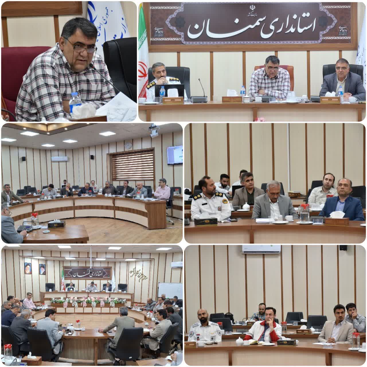  برگزاری دومین جلسه شورای هماهنگی ترافیک استان سمنان در سال 1404
